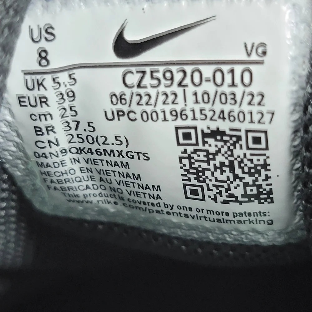Nike Hyperdiamond 4 Pro Metal Softball Cleats Black CZ5920-010 Womens Size 8 New